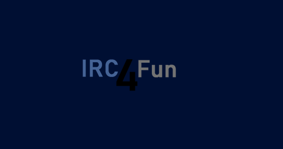 A Fresh New Look for irc4fun